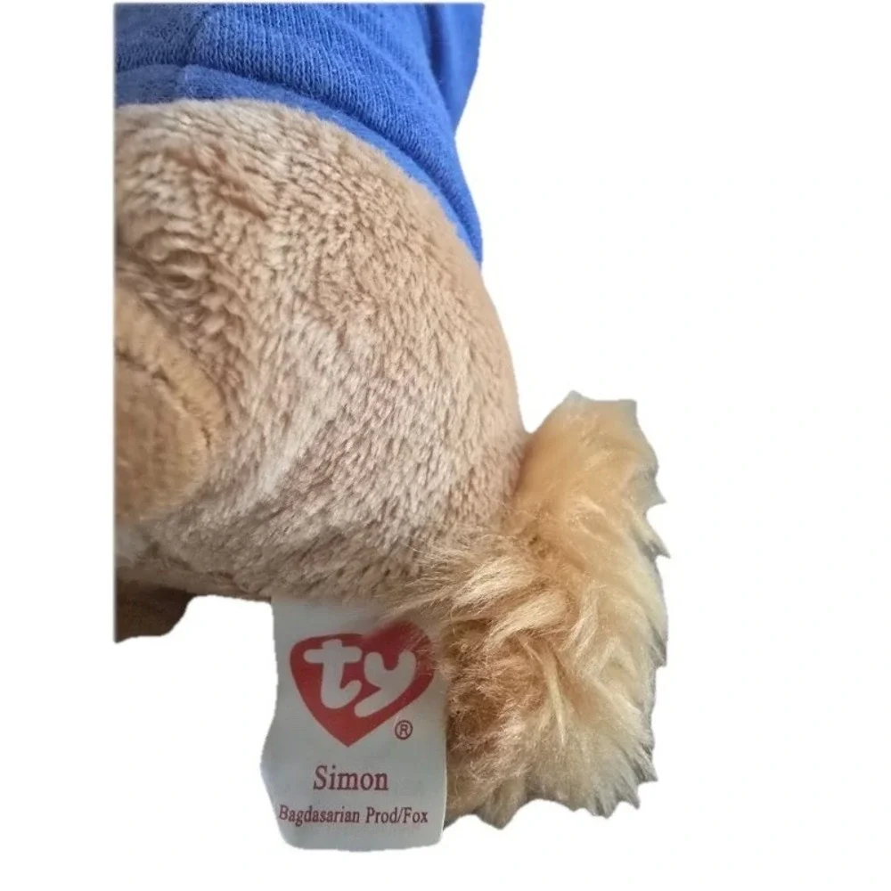Simon Ty Beanie Babies Plush Alvin And The Chipmunks The Squeakquel 2010 New